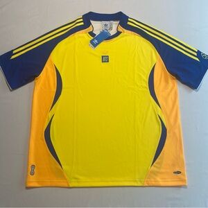 adidas Originals Yellow and Blue Men's Jersey